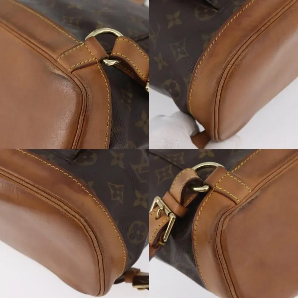 Louis Vuitton Monogram Montsouris MM Backpack Brown